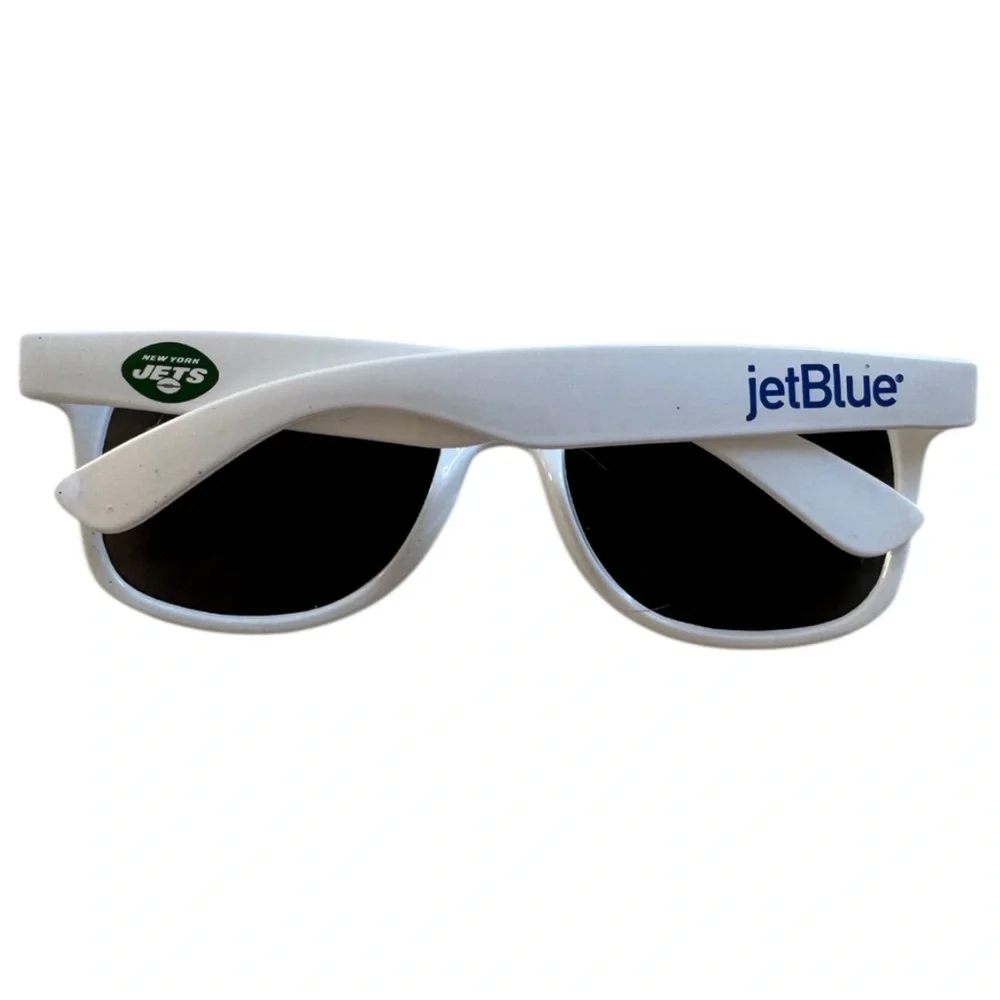 New York Jets White Sunglasses